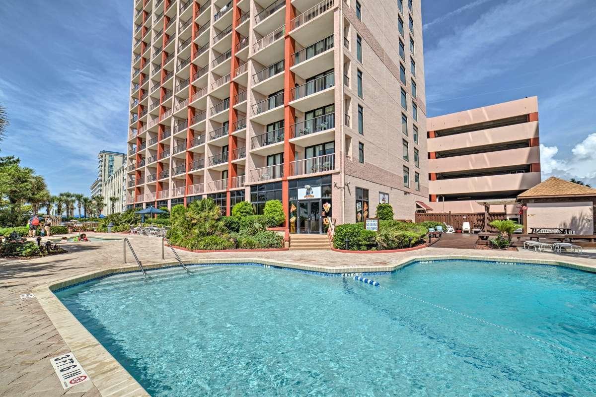 מירטל ביץ' Beach Colony Ocean Front Executive Suite מראה חיצוני תמונה